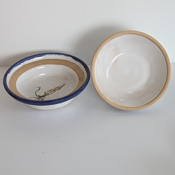 Easter Studio Pottery lidded cheese dish bunny handle Ceramic Easter Carrot - Picture 10 of 12